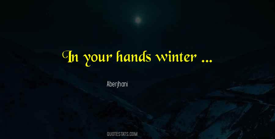 A Winter S Love Quotes #314836