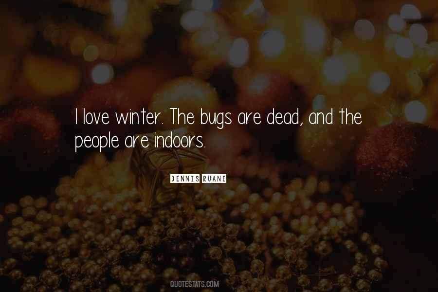 A Winter S Love Quotes #451315