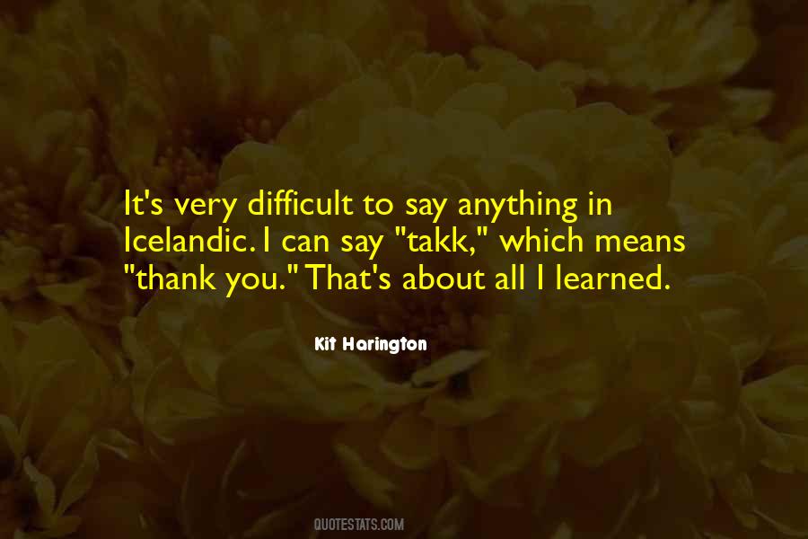 About Thank You Quotes #992761