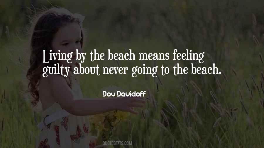 About The Beach Quotes #386055