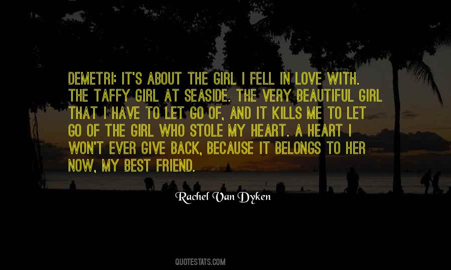 About The Girl Quotes #210983
