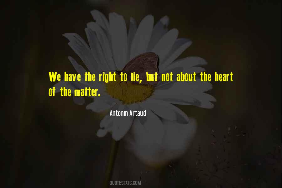 About The Heart Quotes #1500508