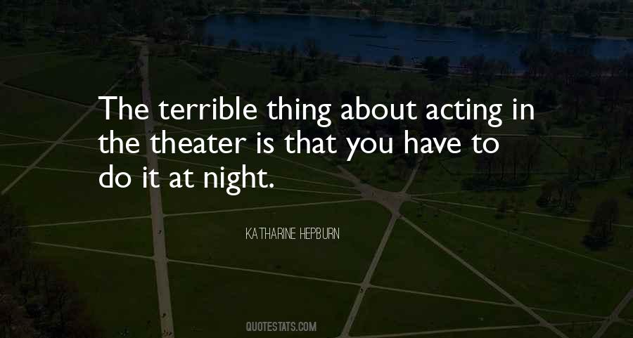 About The Night Quotes #29858