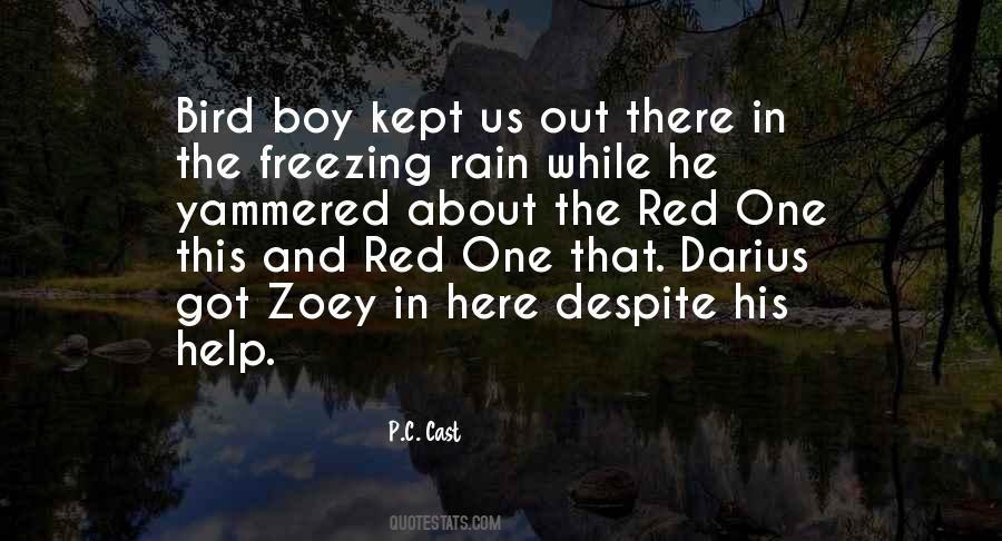 About The Rain Quotes #669497