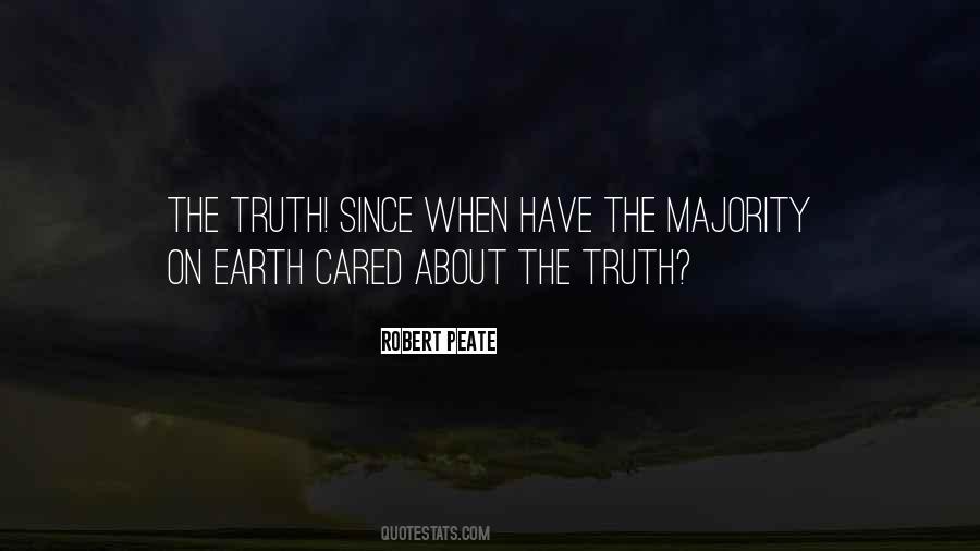 About The Truth Quotes #1207983