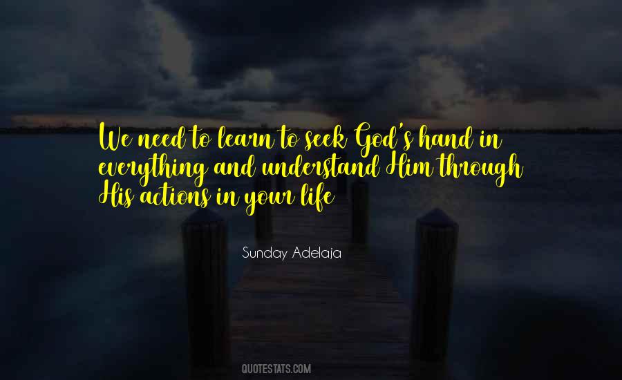 Understand Your Actions Quotes #1737302