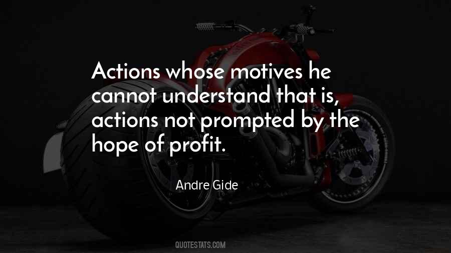 Understand Your Actions Quotes #964743