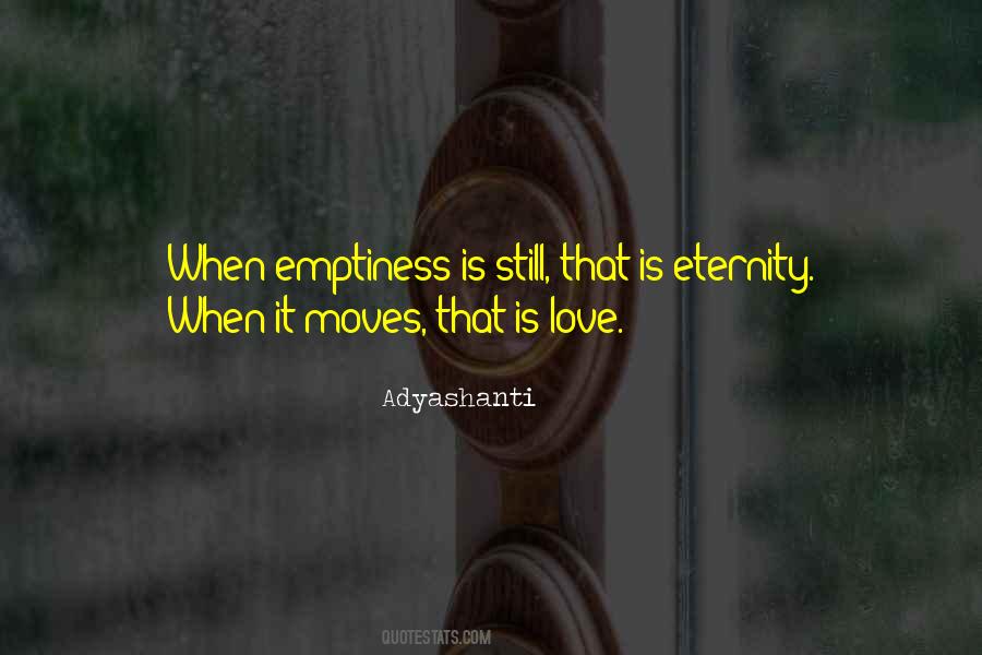 Love Emptiness Quotes #1108255