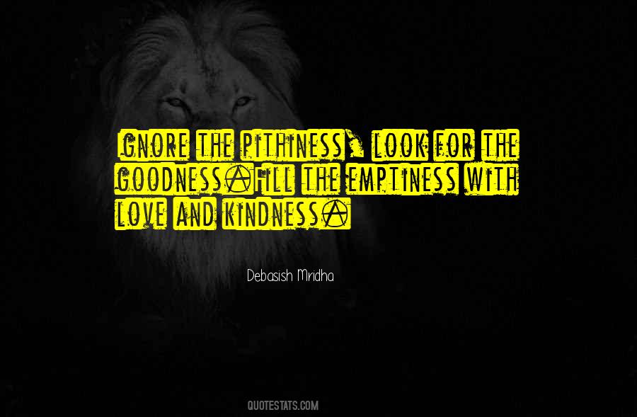 Love Emptiness Quotes #1139097