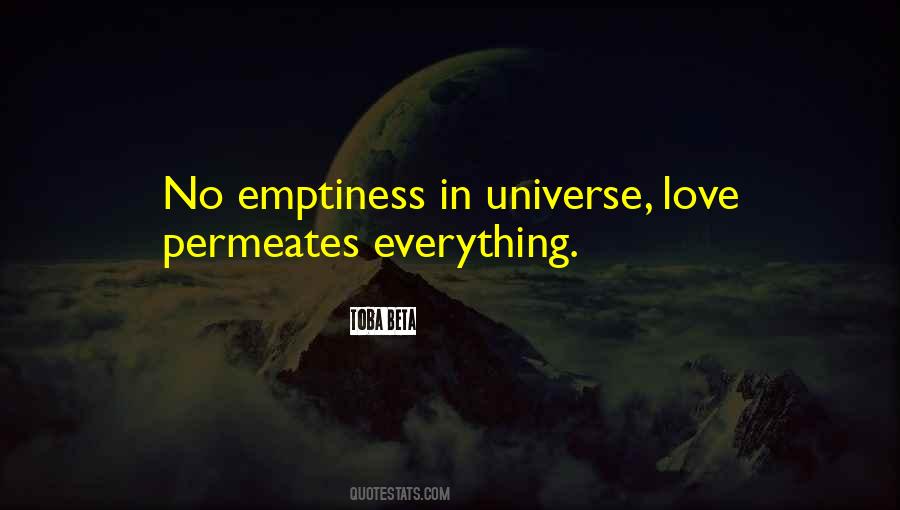 Love Emptiness Quotes #1211147