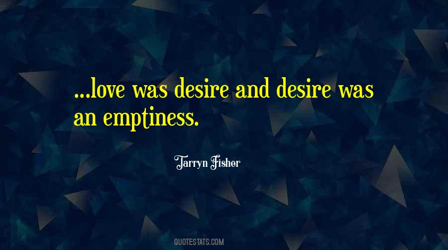 Love Emptiness Quotes #213695