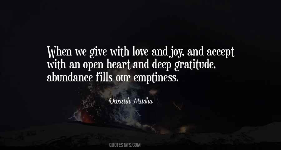 Love Emptiness Quotes #657342