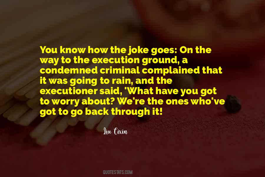 About To Rain Quotes #743917