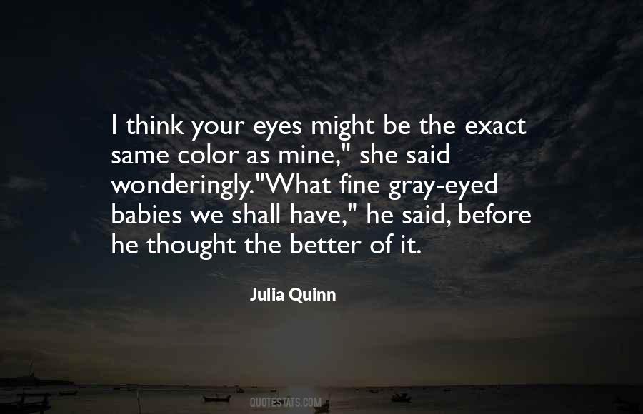 About Your Eyes Quotes #124742