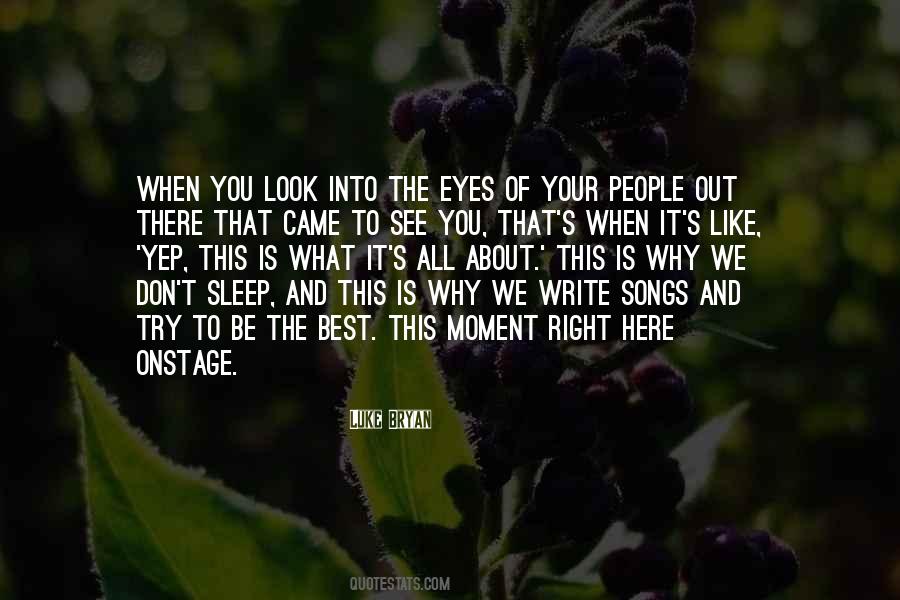 About Your Eyes Quotes #154810