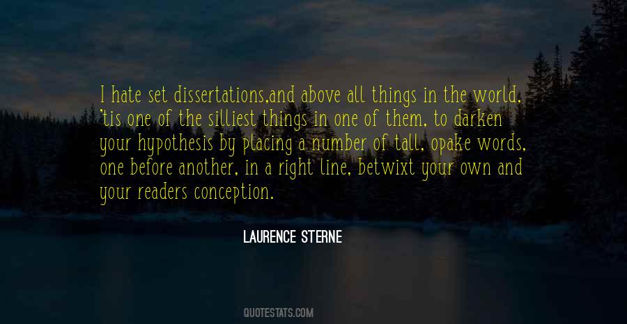 Above The Line Quotes #1445586