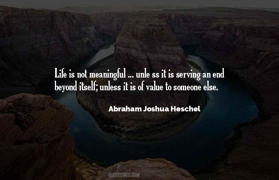 Abraham Heschel Quotes #520709