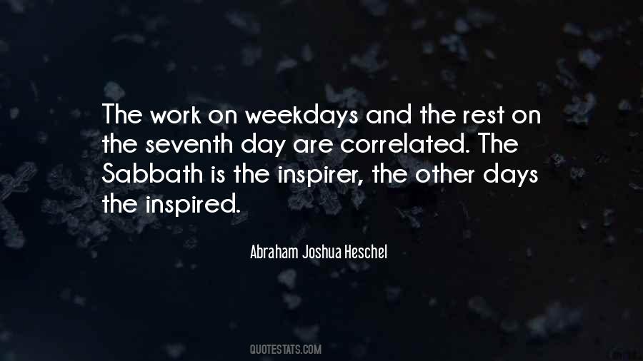 Abraham Joshua Quotes #1003418