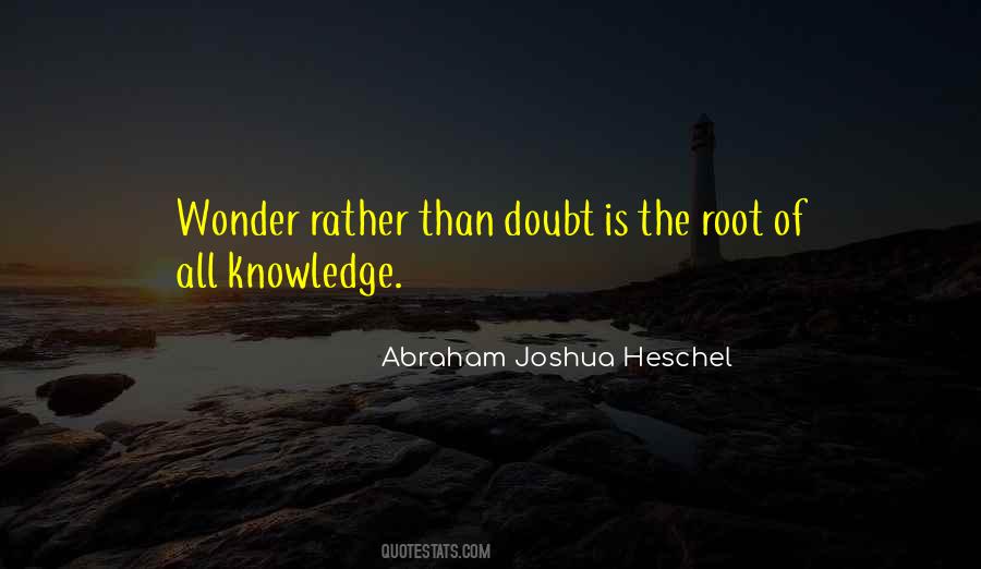 Abraham Joshua Quotes #134055