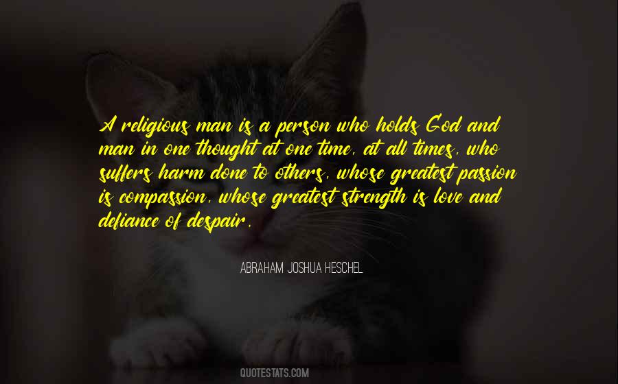 Abraham Joshua Quotes #183145