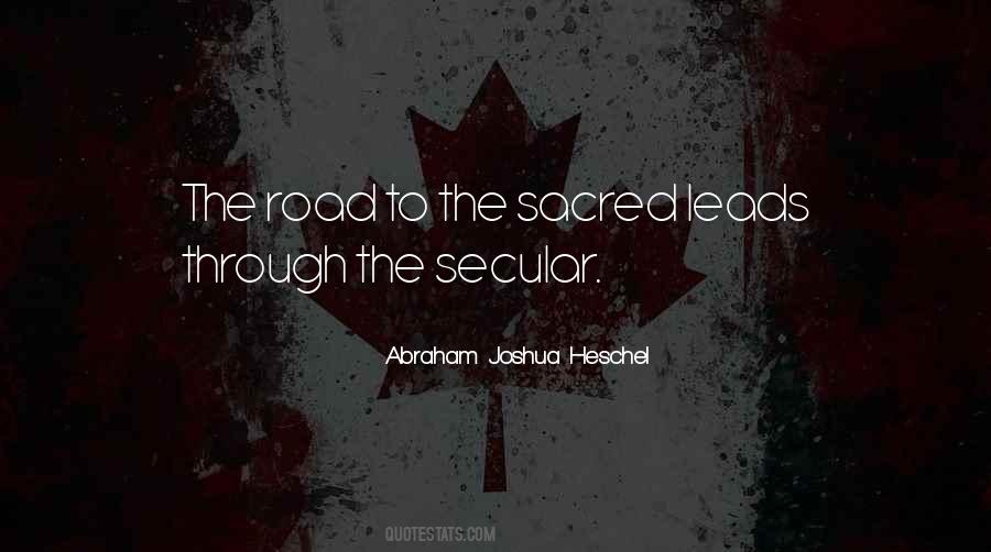 Abraham Joshua Quotes #224740