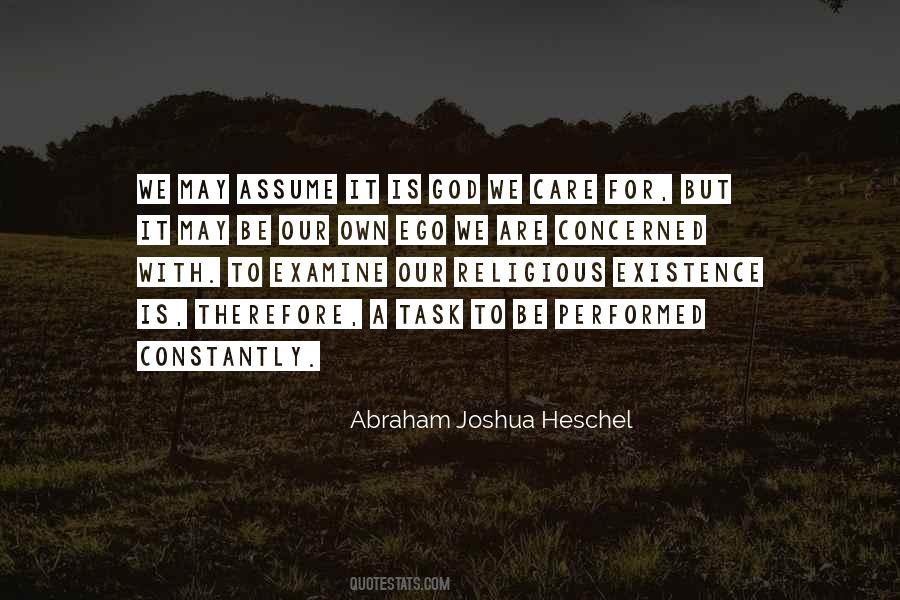 Abraham Joshua Quotes #270872