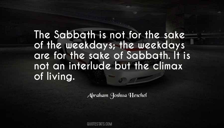 Abraham Joshua Quotes #39026