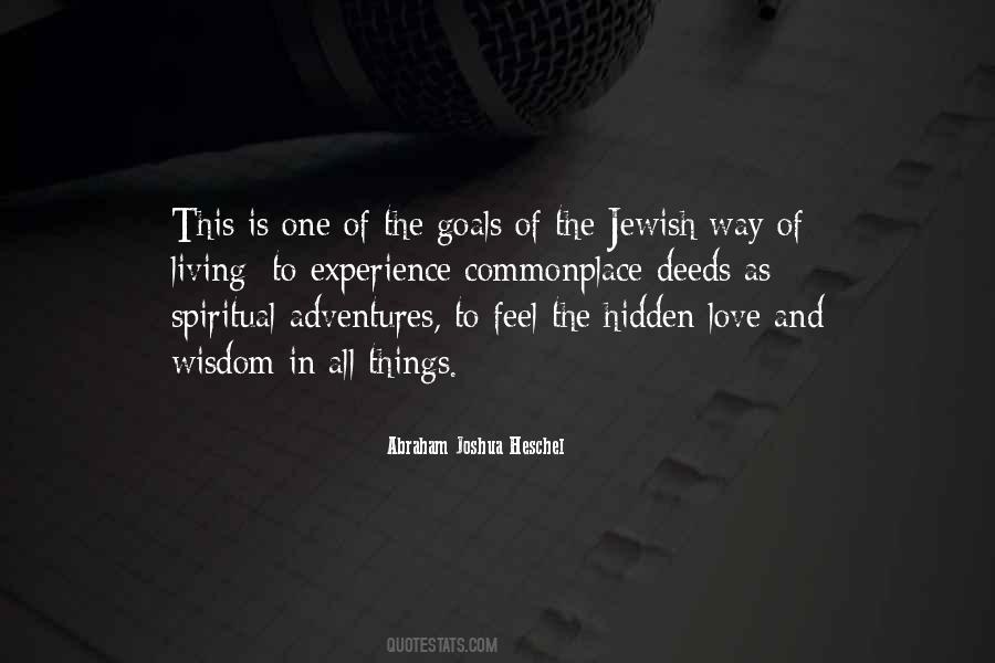 Abraham Joshua Quotes #404732