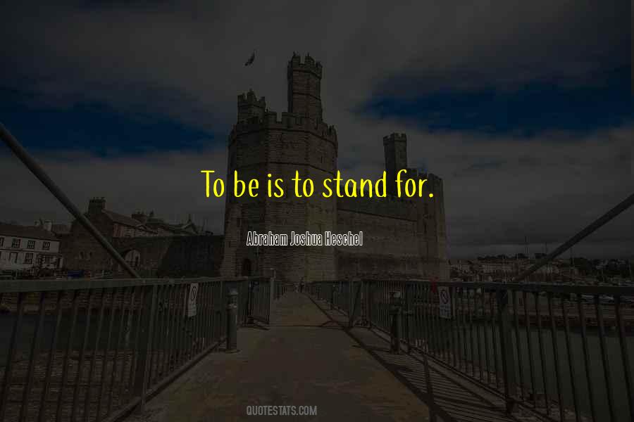 Abraham Joshua Quotes #439183