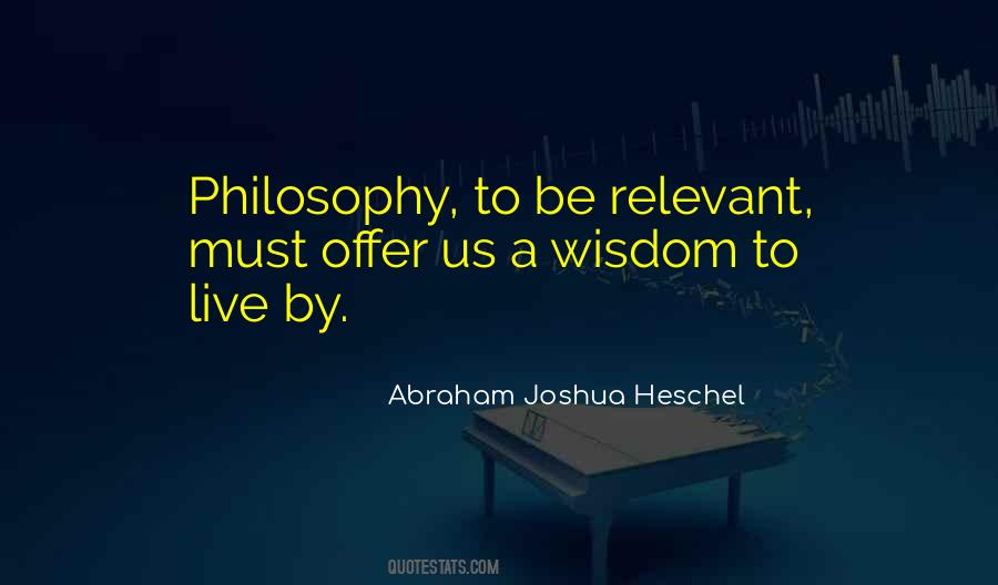 Abraham Joshua Quotes #585853