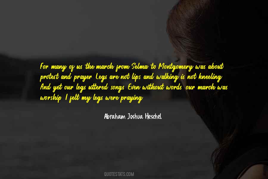 Abraham Joshua Quotes #776767