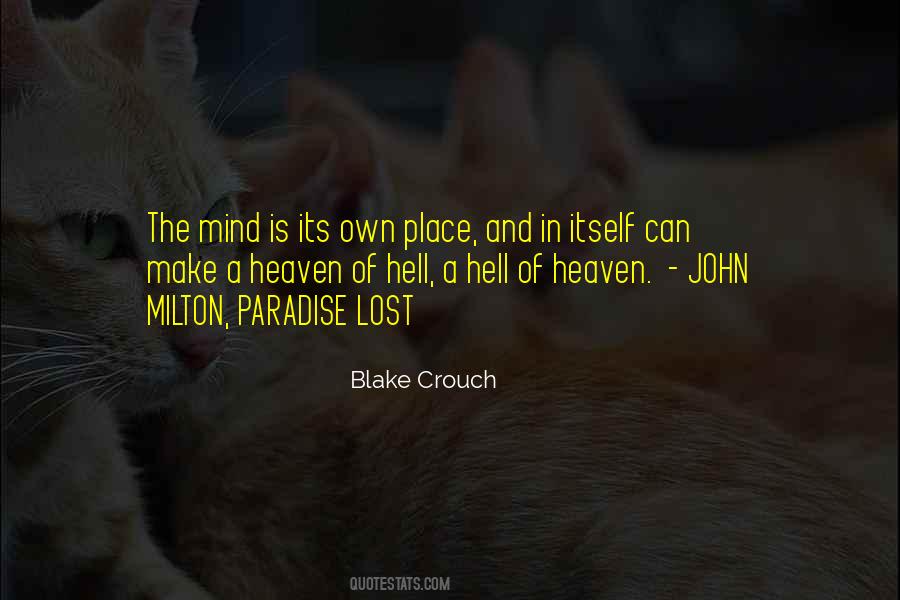 John Milton Paradise Lost Quotes #1488939