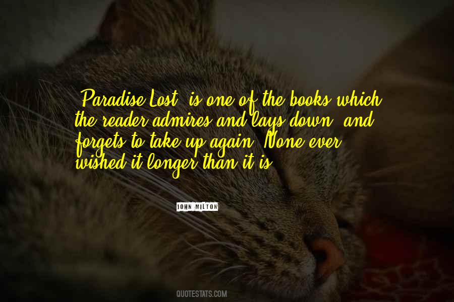 John Milton Paradise Lost Quotes #626879