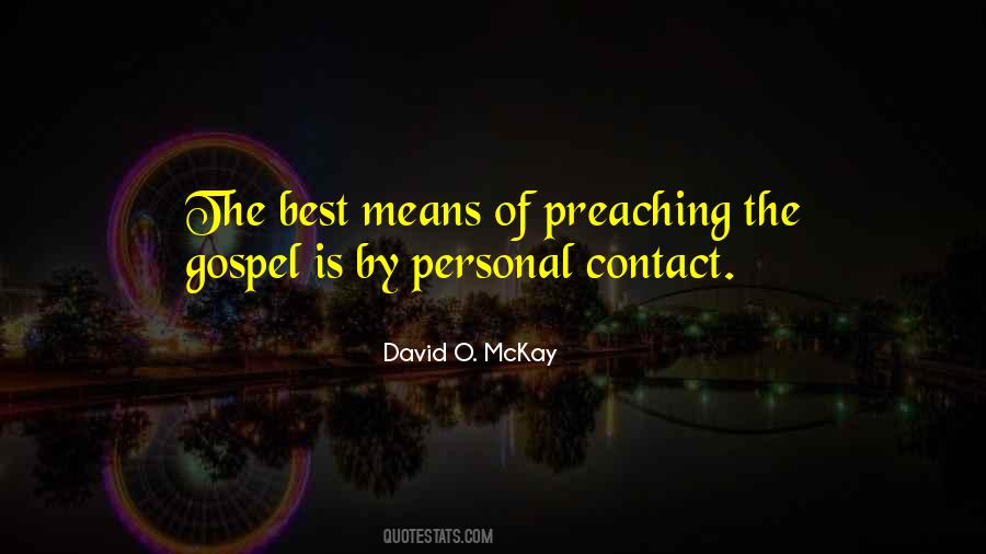 Preaching Gospel Quotes #1630700