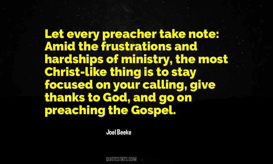 Preaching Gospel Quotes #1781300