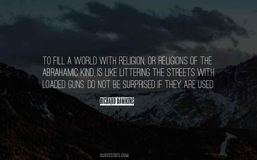 Abrahamic Religions Quotes #608952