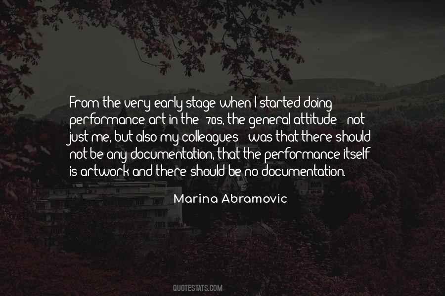 Abramovic Quotes #406127