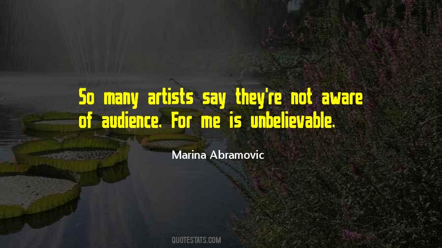 Abramovic Quotes #674668