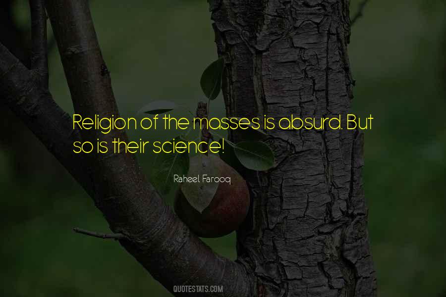 Masses Religion Quotes #396306