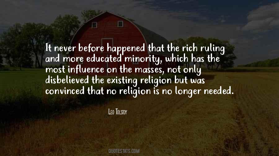 Masses Religion Quotes #571041