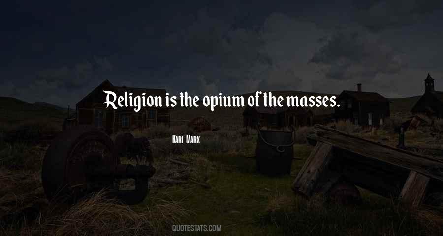 Masses Religion Quotes #898487