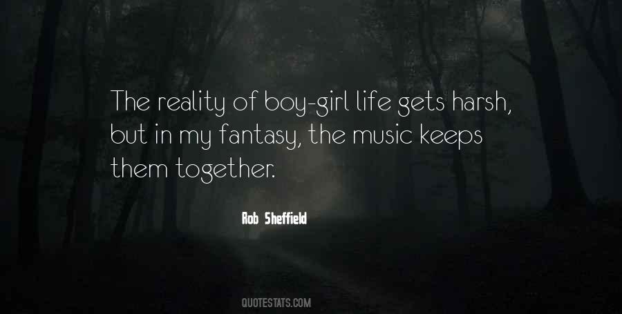 Reality Boy Quotes #1247551