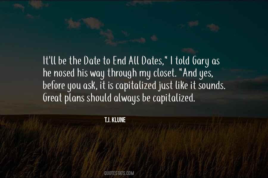 The Date Quotes #578459