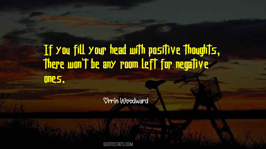 Quotes About Thinking Positive Thoughts #618556