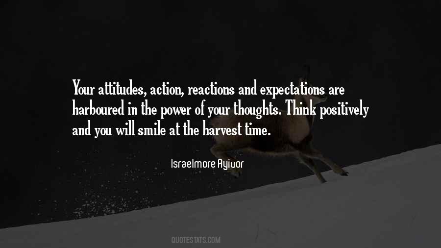 Quotes About Thinking Positive Thoughts #708309