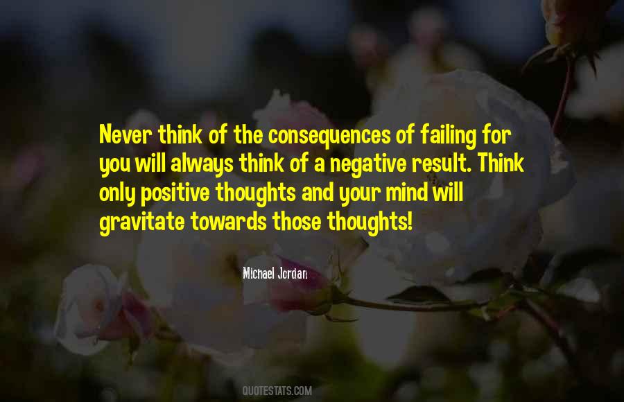 Quotes About Thinking Positive Thoughts #720926