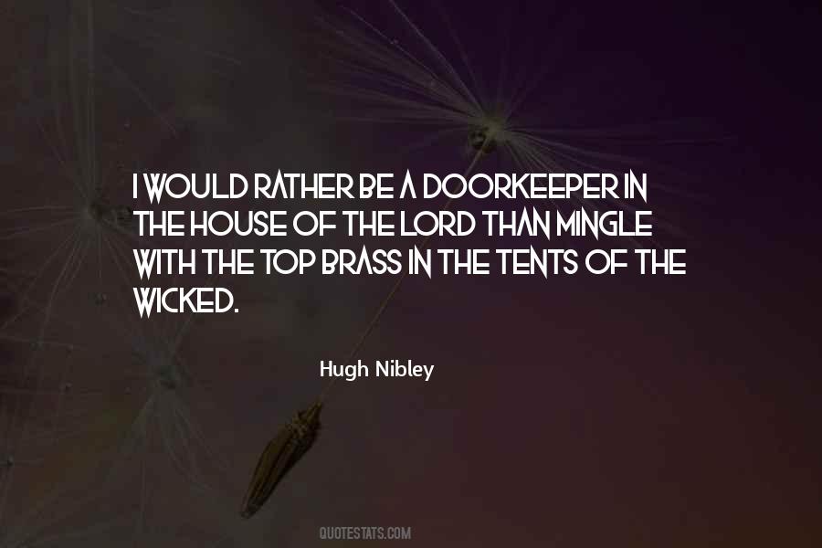 Quotes About Nibley #664219