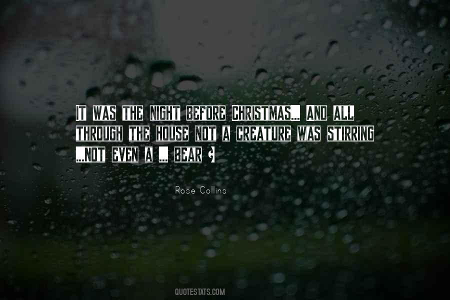 Night Before Christmas Quotes #284038