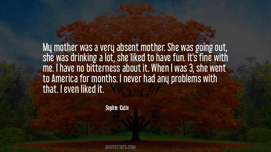 Absent Mother Quotes #801431