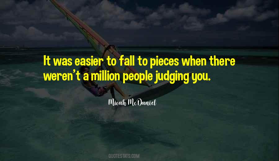 Judging You Quotes #52884